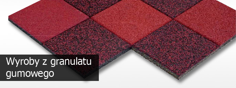 výrobky z technickej gumy gumovo-kovové granule Poľsko